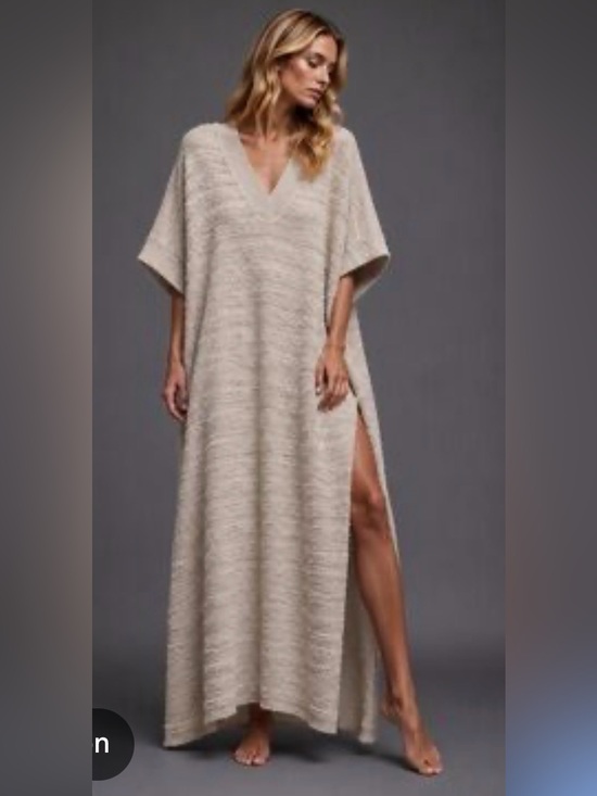 Free People Other - Free People Beach "Imani" Pullover Sweater Tunic ivory NWOT M/L